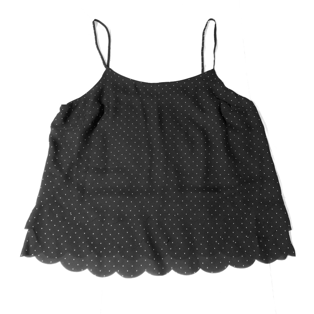 Adjustable spaghetti strap top